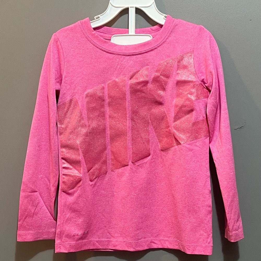 Nike Dri Fit Long Sleeve Tee Size 4